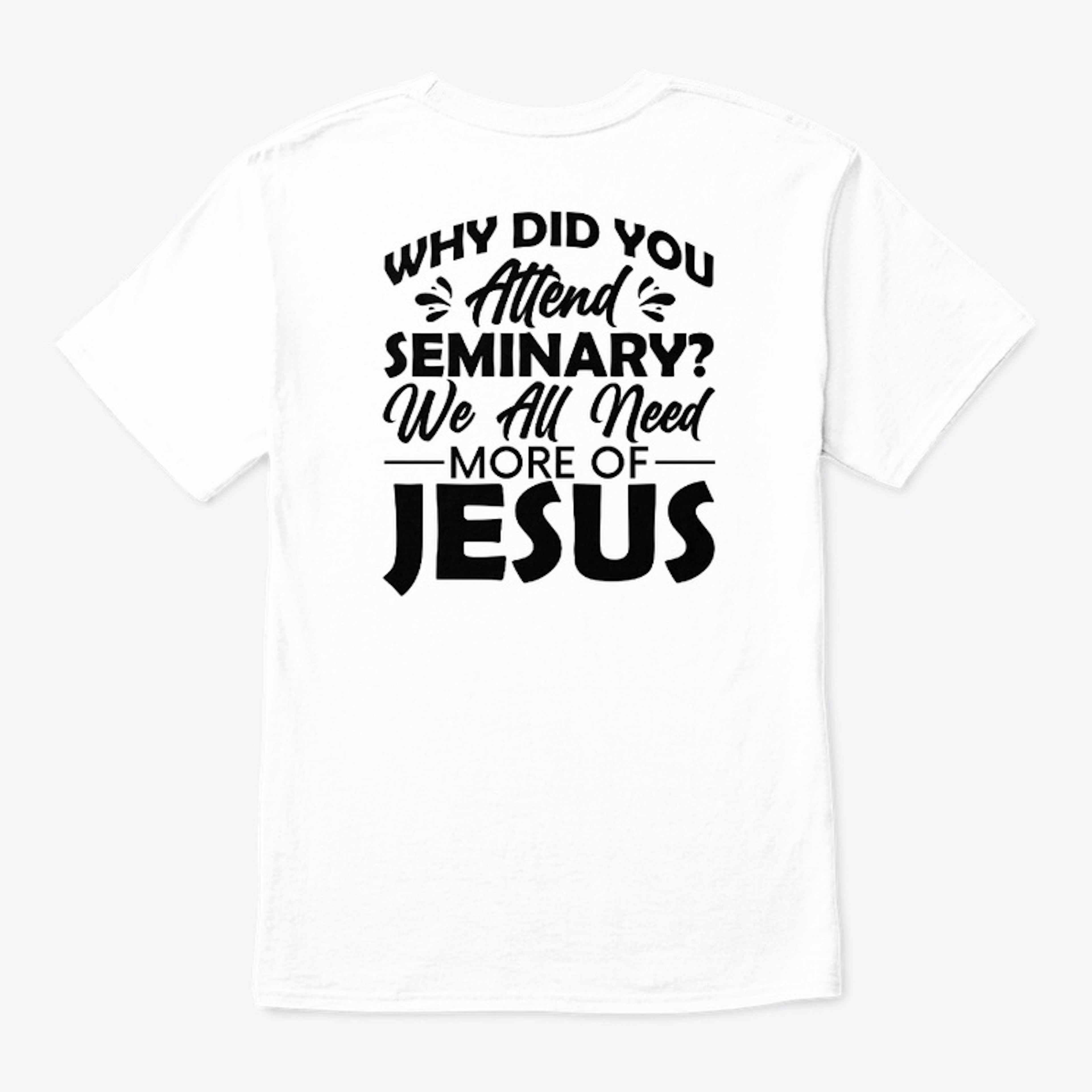 Why Did You Attend Seminary?